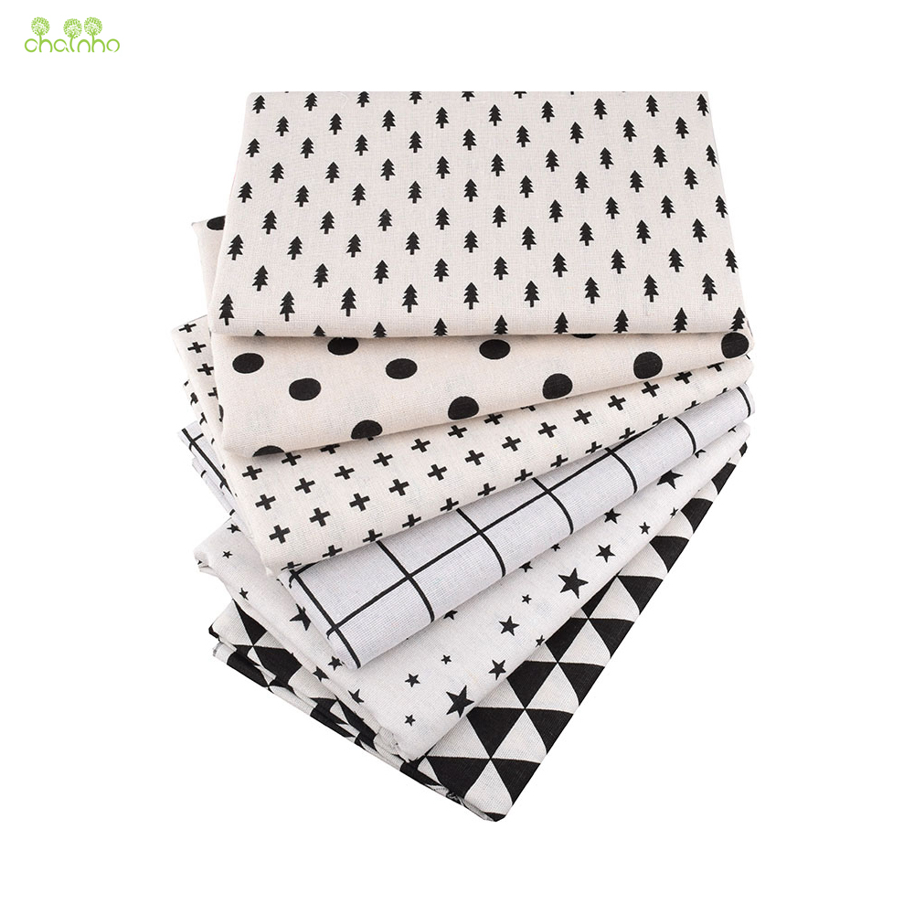 Sewing Geotextile Fabric - Chainho,Printed Cotton Linen Fabric,DIY Sewing Quilting