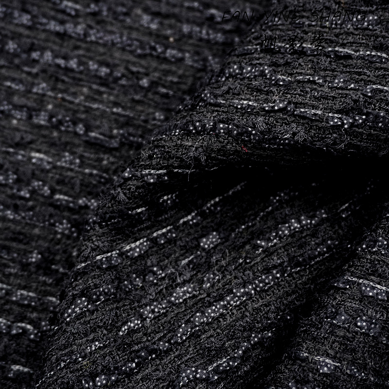 2025 Spring Winter Classic bla - Sewing Tweed Fabric recension och pris
