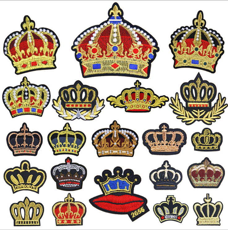 New Arrival 10 Pcs Crown Embro - Sewing Id recension och pris