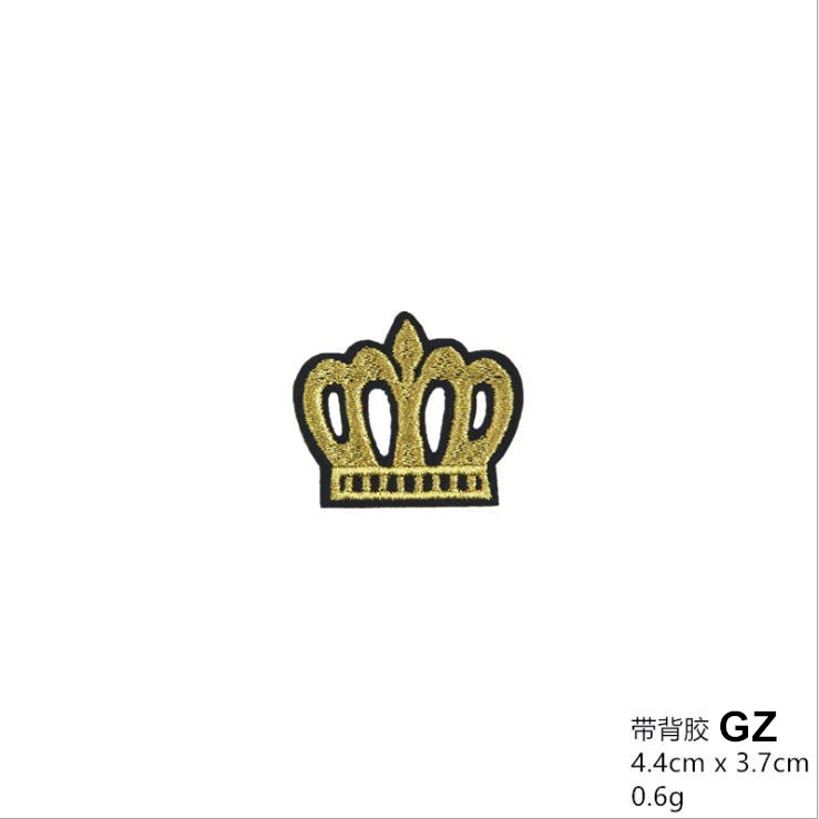 New Arrival 10 Pcs Crown Embro - Sewing Id recension och pris