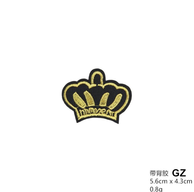 New Arrival 10 Pcs Crown Embro - Sewing Id recension och pris