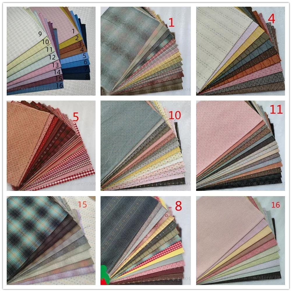 Japanese Yarn-Dyed Sewing Fabr - Sewing Tweed Fabric recension och pris