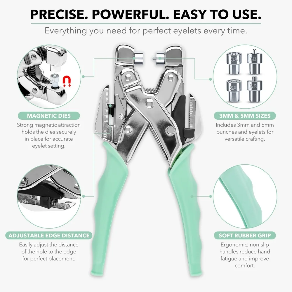 Grommet Tool Kit Handheld Hole - Sewing Kit recension och pris