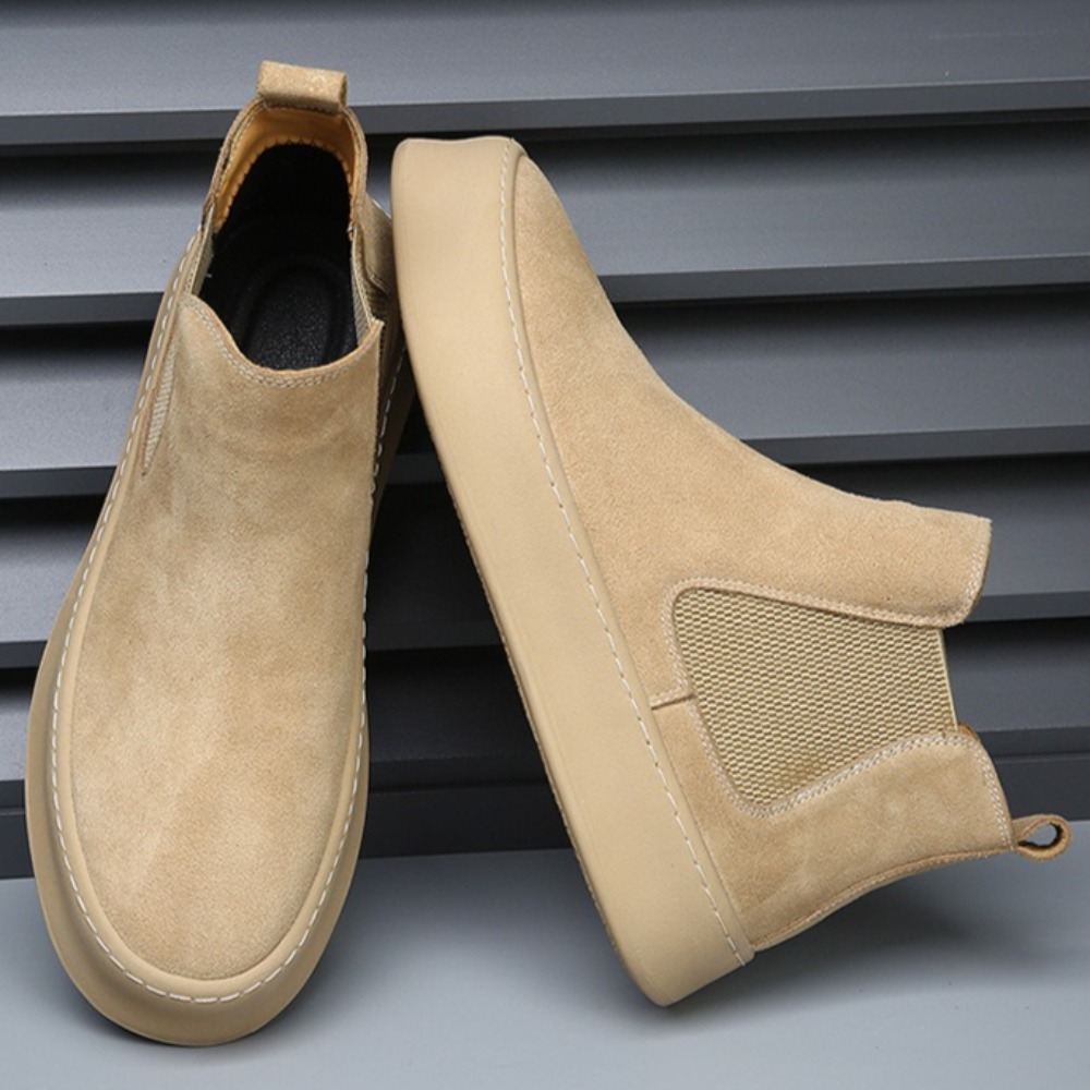 Leather Chelsea Boots for Man  - Sewing Latex recension och pris