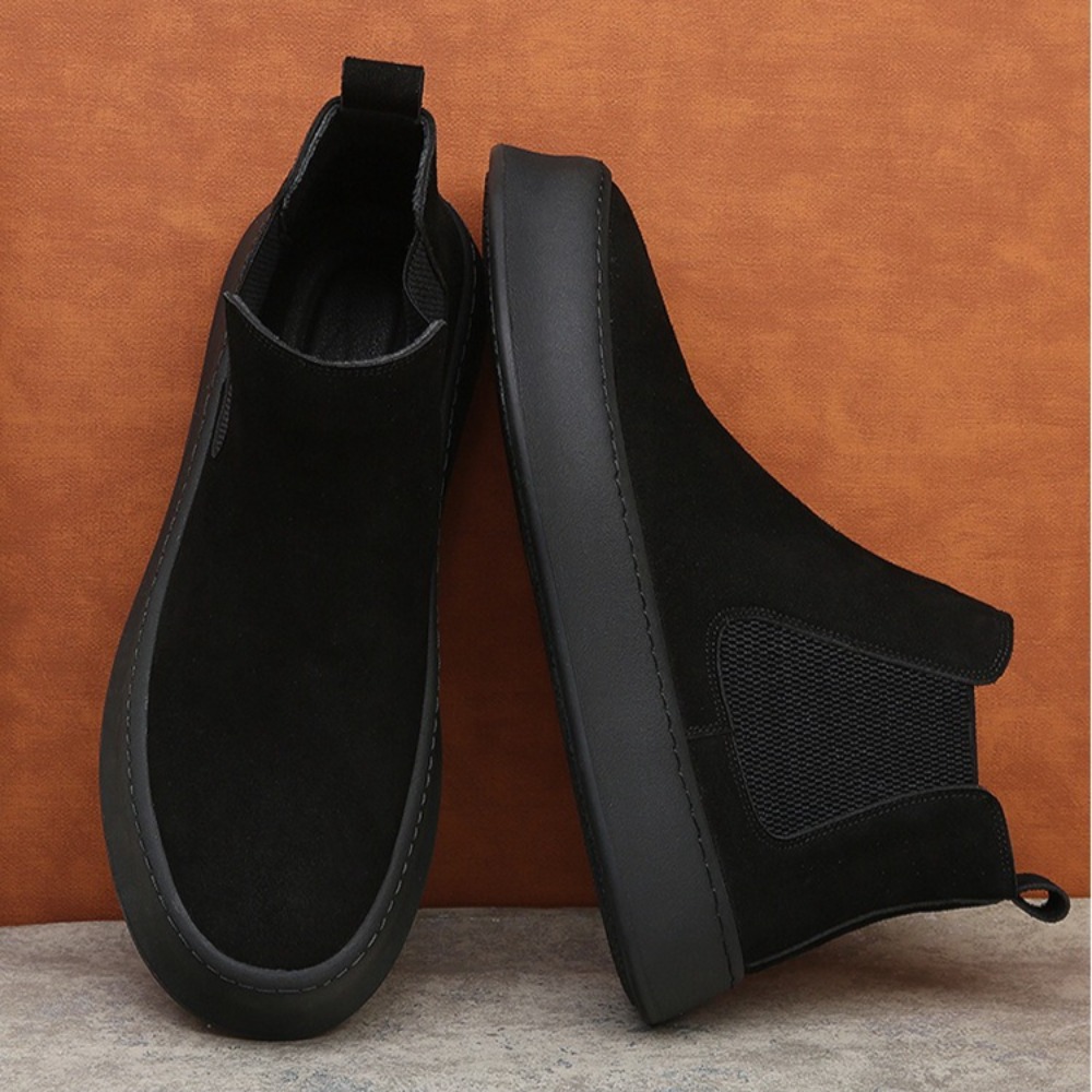 Leather Chelsea Boots for Man  - Sewing Latex recension och pris