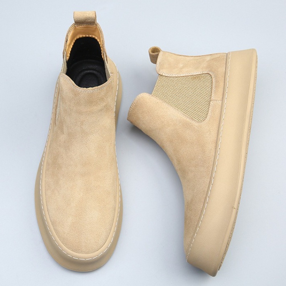 Leather Chelsea Boots for Man  - Sewing Latex recension och pris