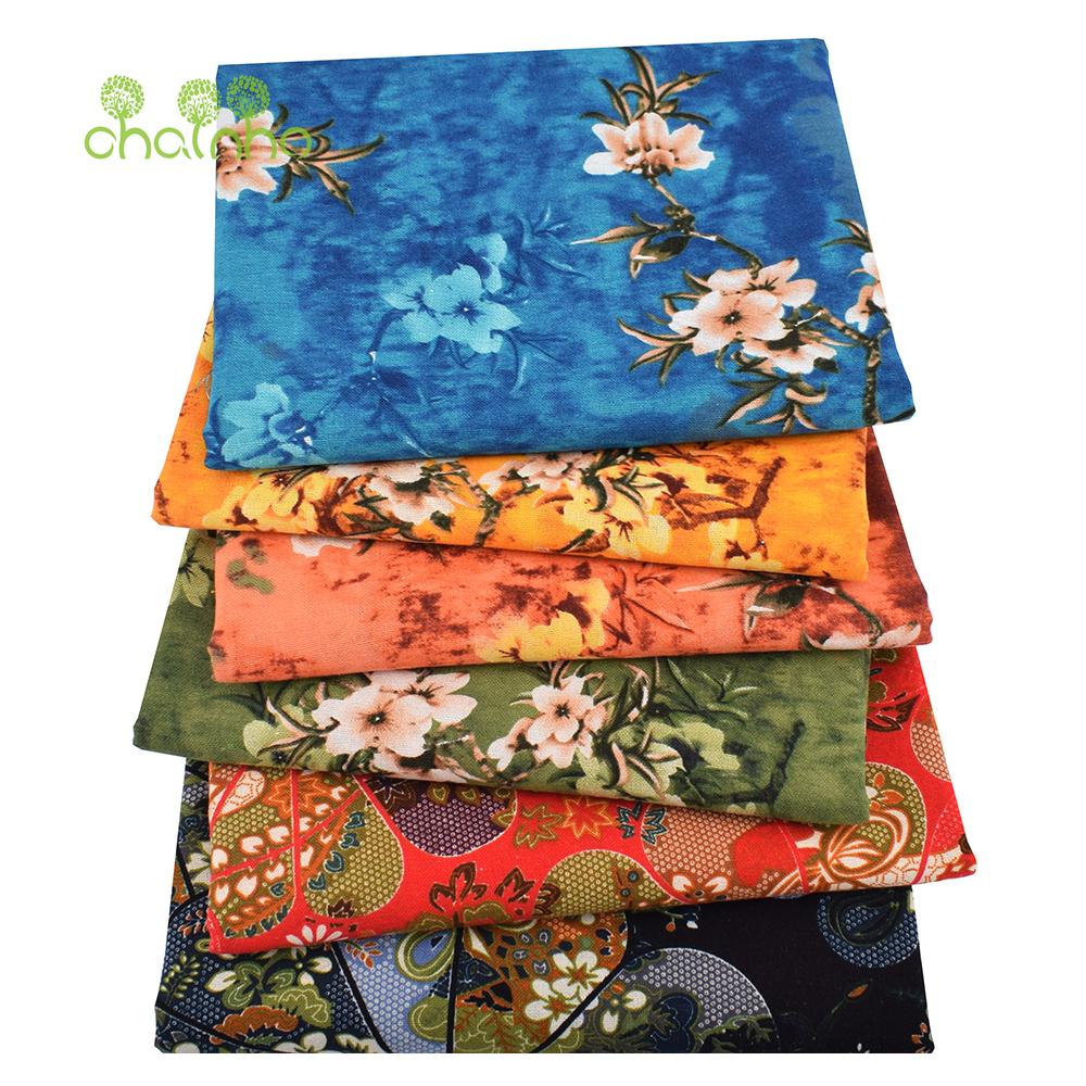 Chainho,Printed Cotton Linen F - Sewing Geotextile Fabric recension och pris
