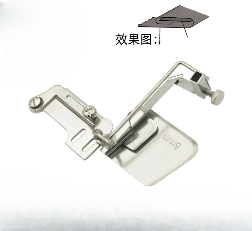 Flatbed Elastic Band Curling T - Sewing Machine For Textile recension och pris