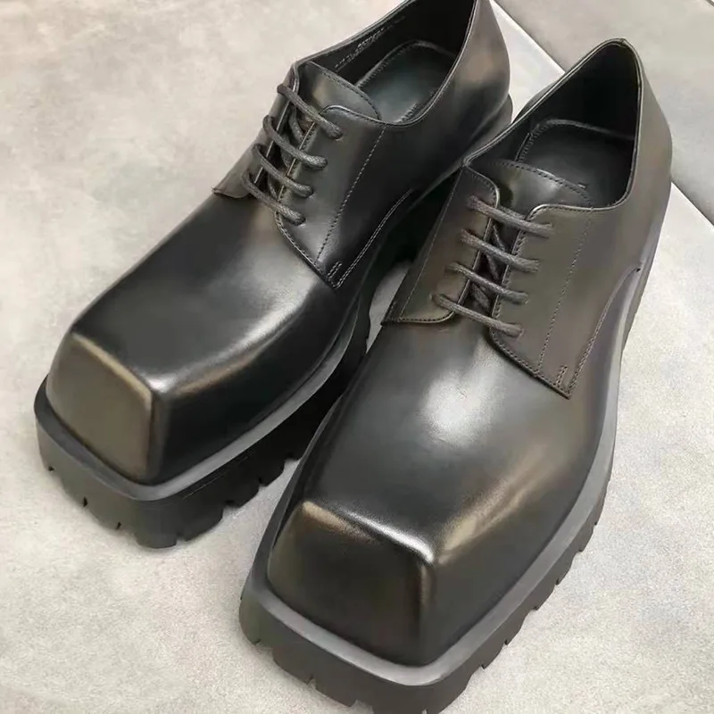 Men's Loafers Leather Motorcyc - Sewing Latex recension och pris