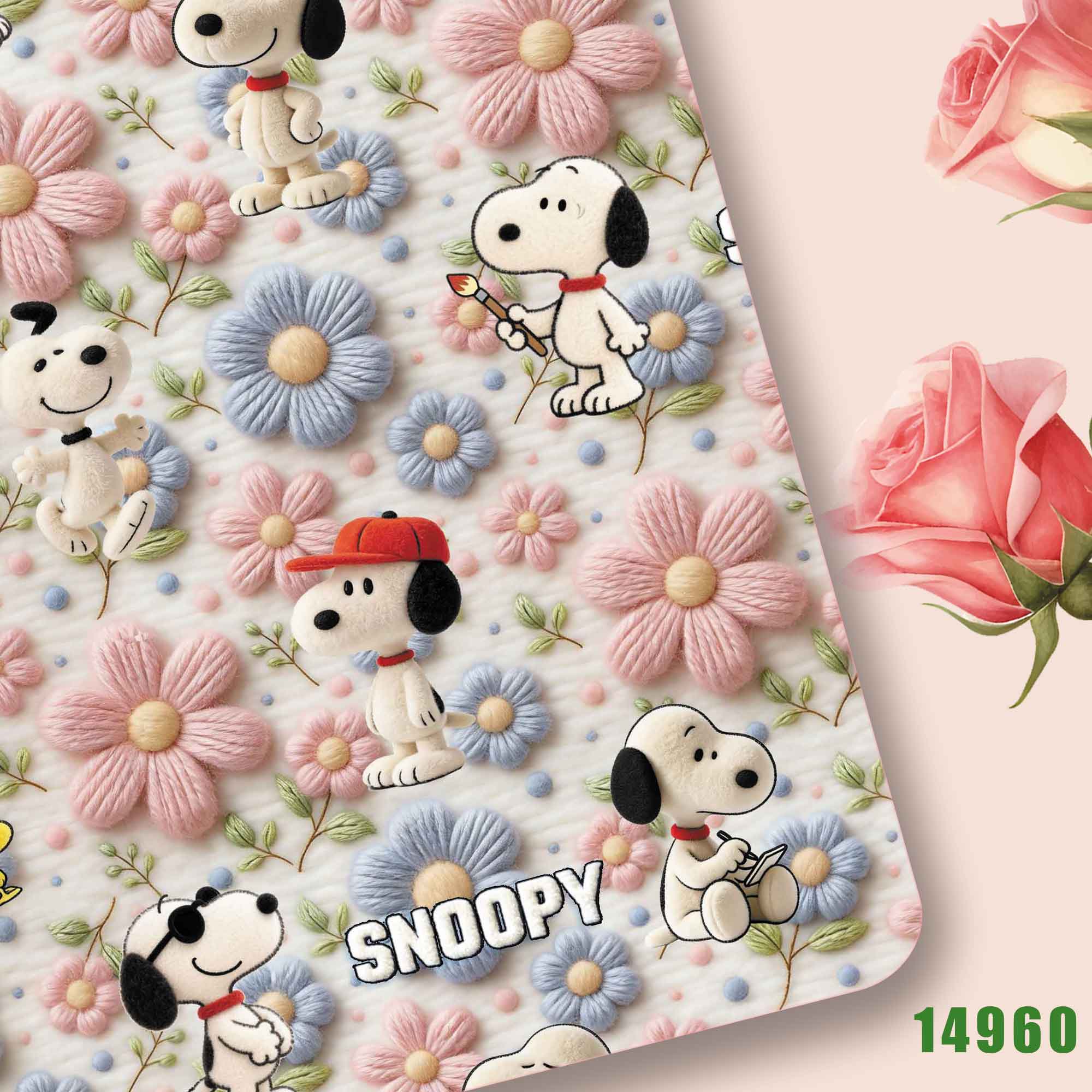 TAKARA TOMY Snoopy fabric140CM - Sewing In Textile recension och pris