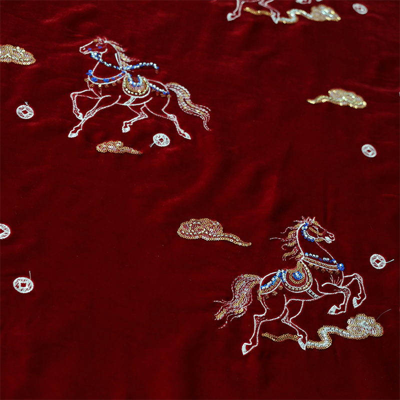 Autumn/Winter Thick Silk Velve - Sewing Velvet Fabric recension och pris