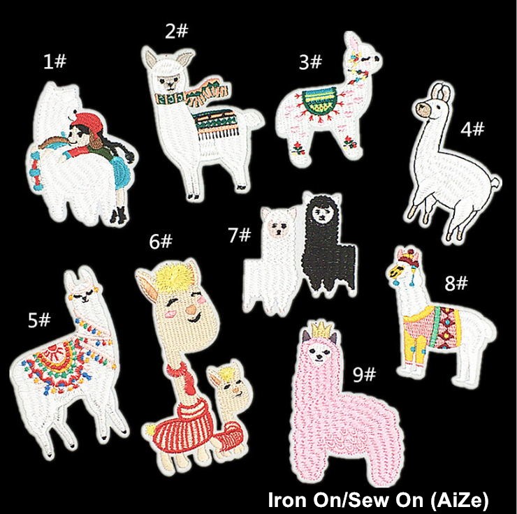 10 Pcs Embroidered Animal Patc - Sewing Id recension och pris