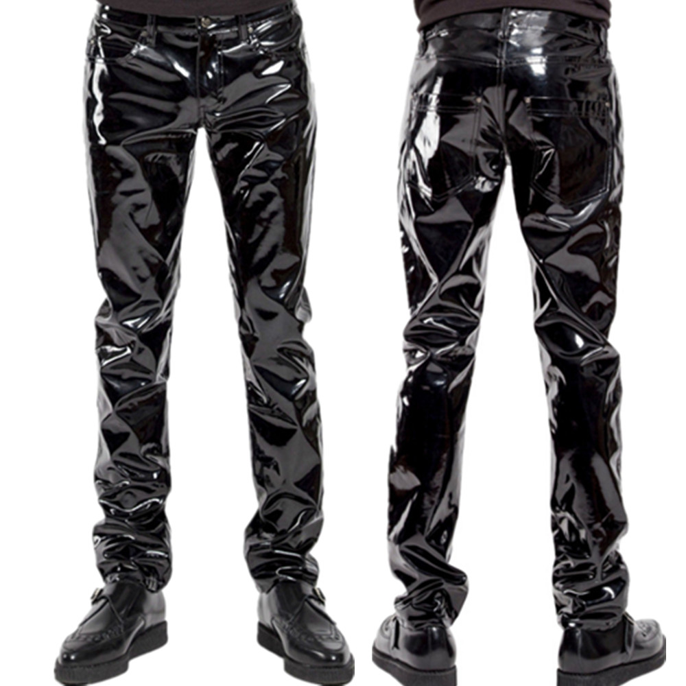 Shiny PVC Latex Trousers Men M - Sewing Latex recension och pris