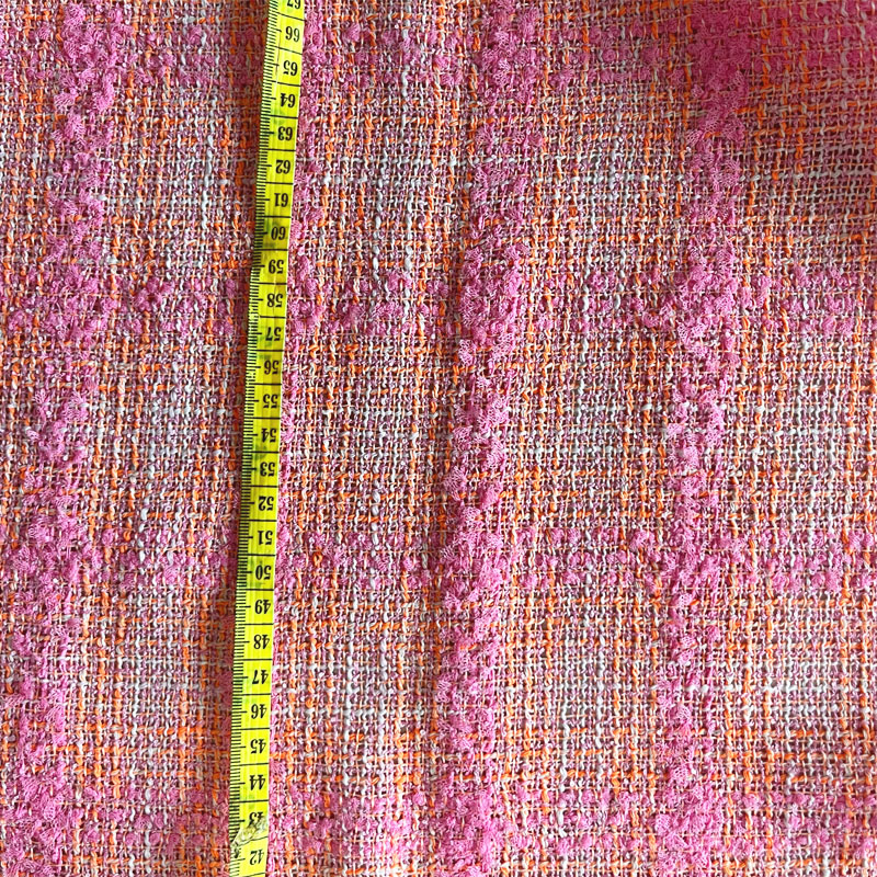 Pink and Orange Lattice With R - Sewing Tweed recension och pris