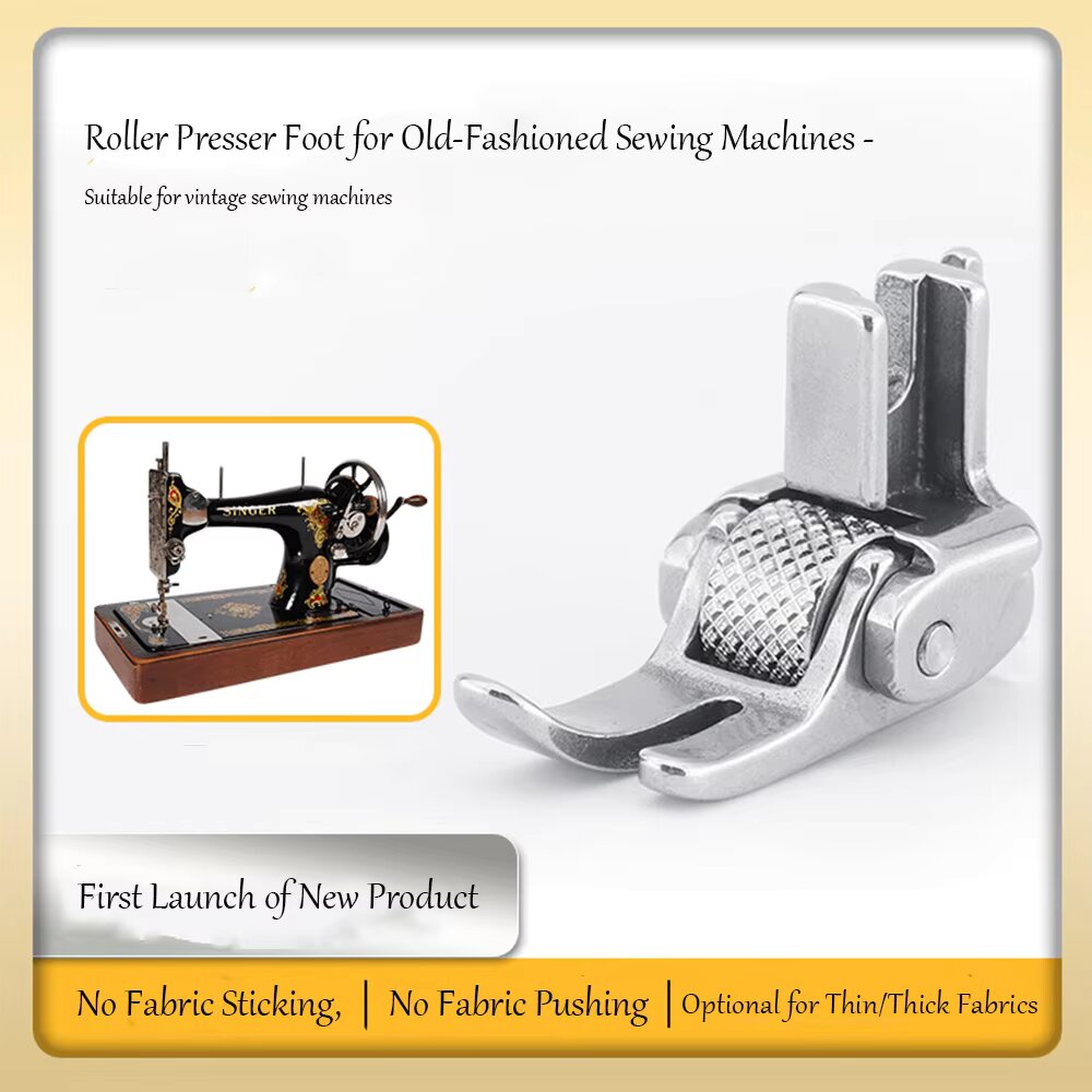 All Steel Roller Presser Foot  - Sewing Factory recension och pris