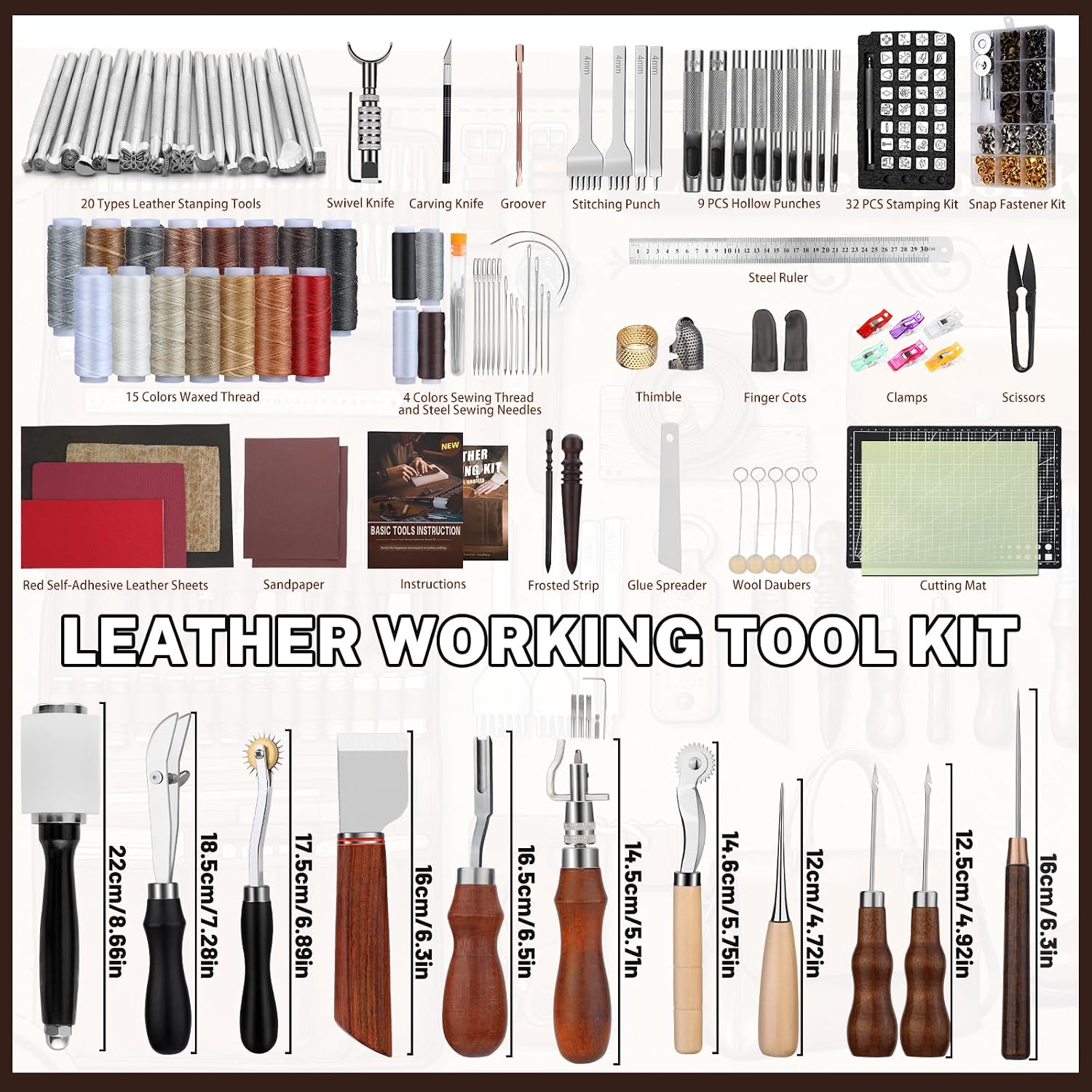 Leather Working Kit, Leather W - Sewing Kit recension och pris