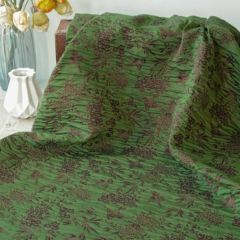 Plum Bamboo Magpie Pattern Rel - Sewing Fabric recension och pris