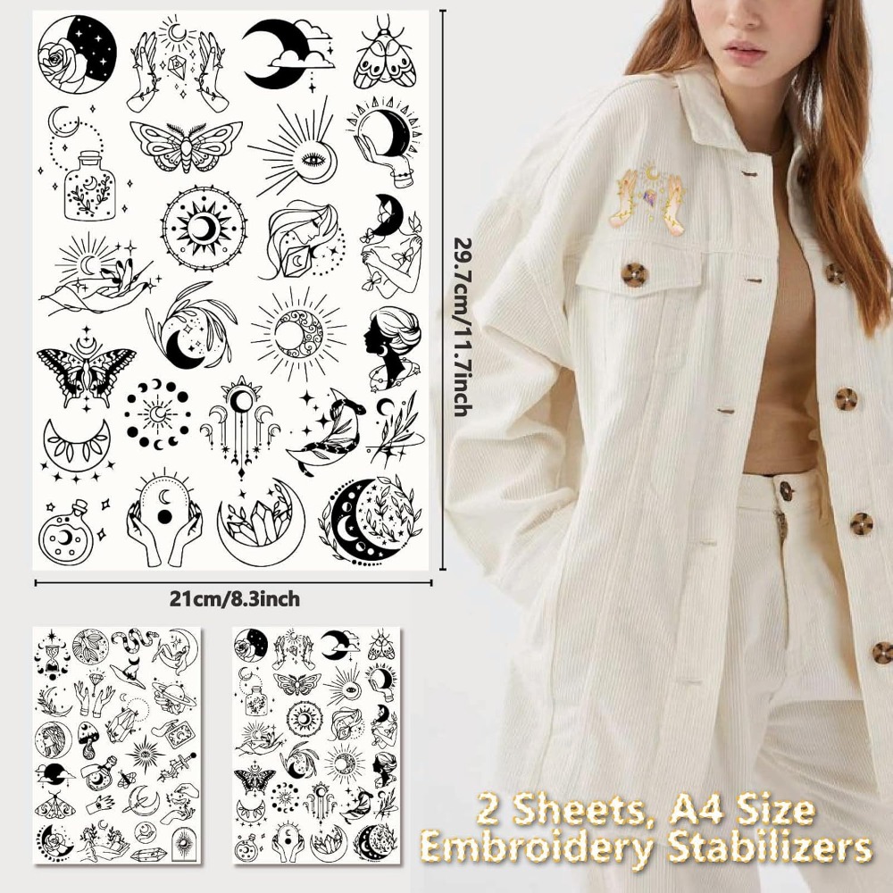 51Pcs Boho Moon Sun Water Solu - Sewing Factory recension och pris